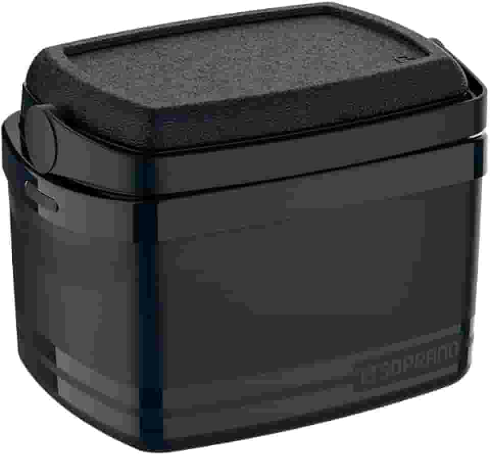 Caixa Térmica Tropical 5L, Soprano, Preto, Pequeno