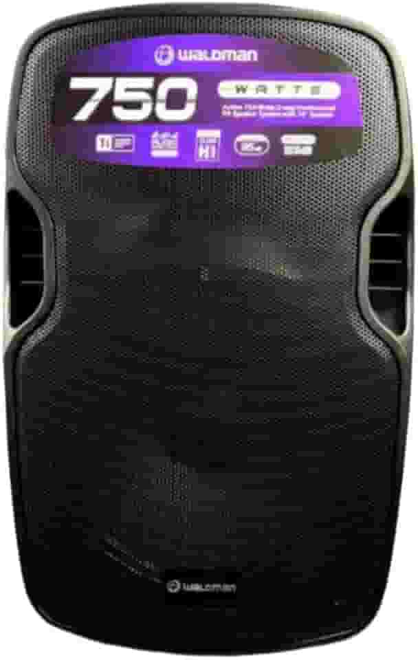 Caixa Amplificada Ativa Waldman RC-750X 15'' 750W