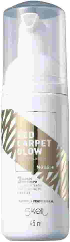 Skelt Mini Mousse Autobronzeador 45ml | Compacto e Eficaz, Textura em Mousse, Travel Size, Duração de 7 a 12 Dias, Possui Cor-Guia | Todos os Tipos de Pele