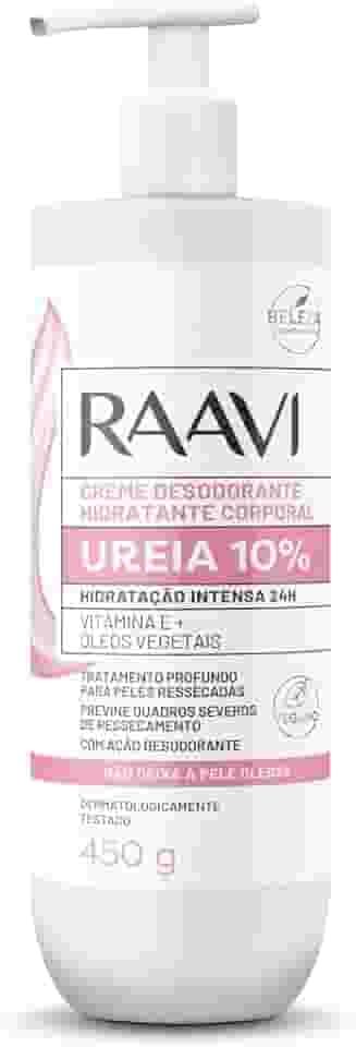 Raavi - Creme Hidratante Corporal com Ureia 10% 450g