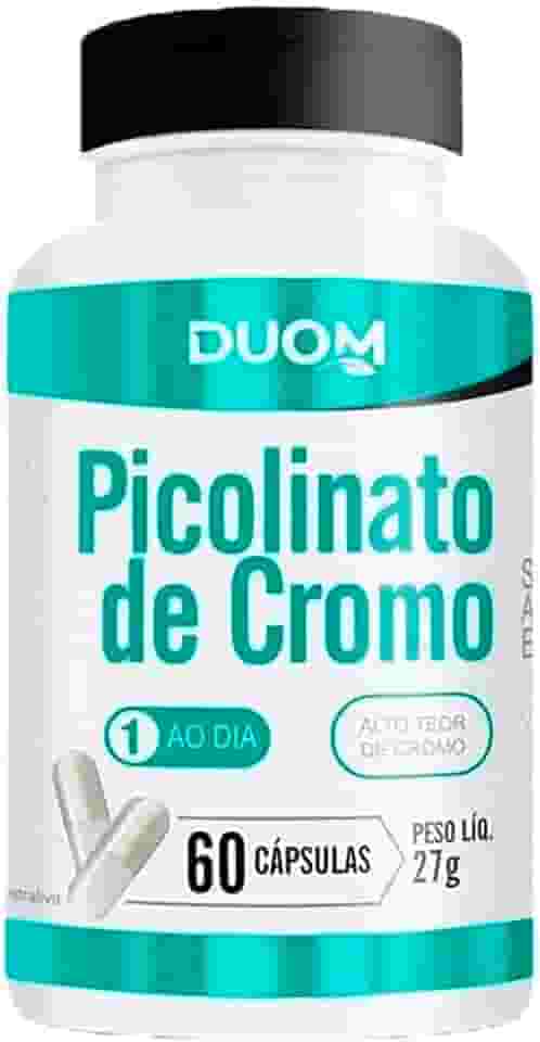 Picolinato de Cromo 240mcg 60 Cápsulas Duom