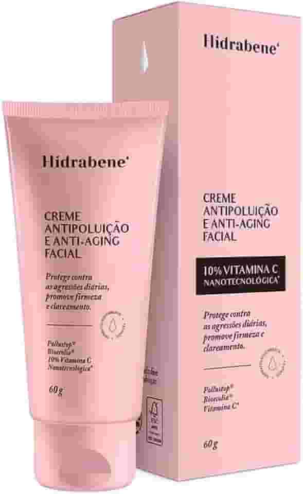 Creme Antipoluição Anti-Aging Facial 60g - Hidrabene