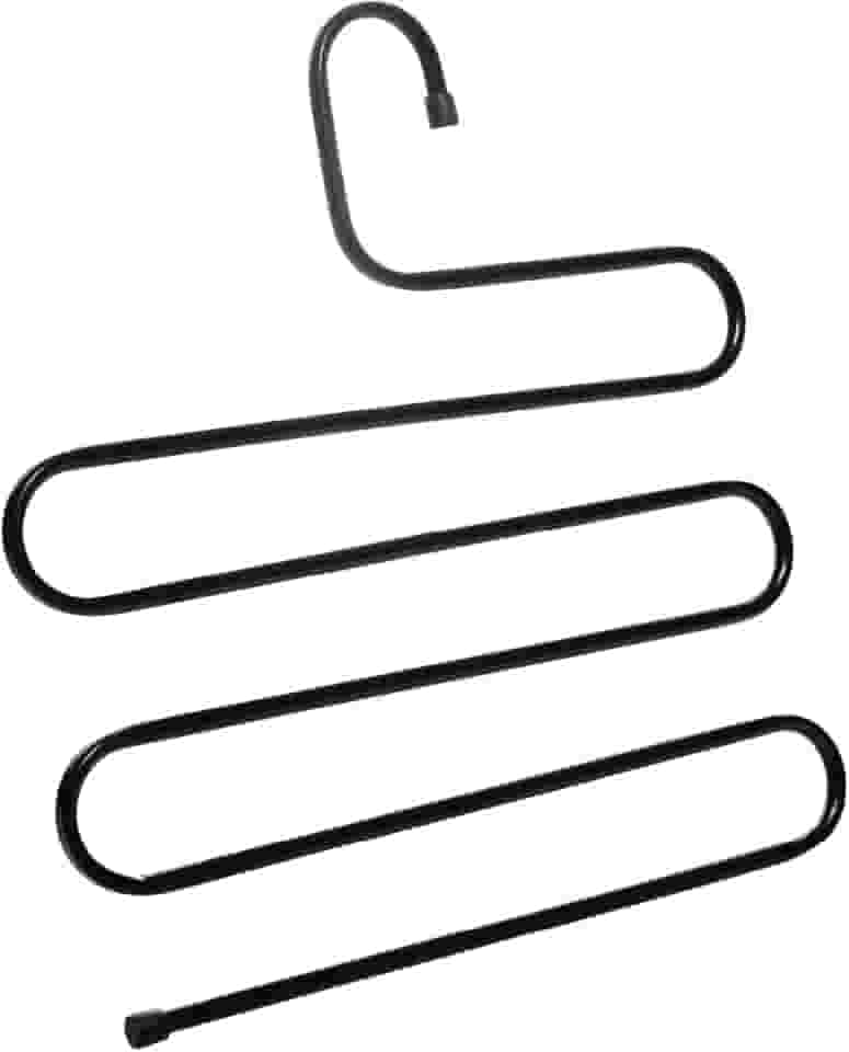 LYOR - Cabide para Calças em Aço Inox 36cm - Preto