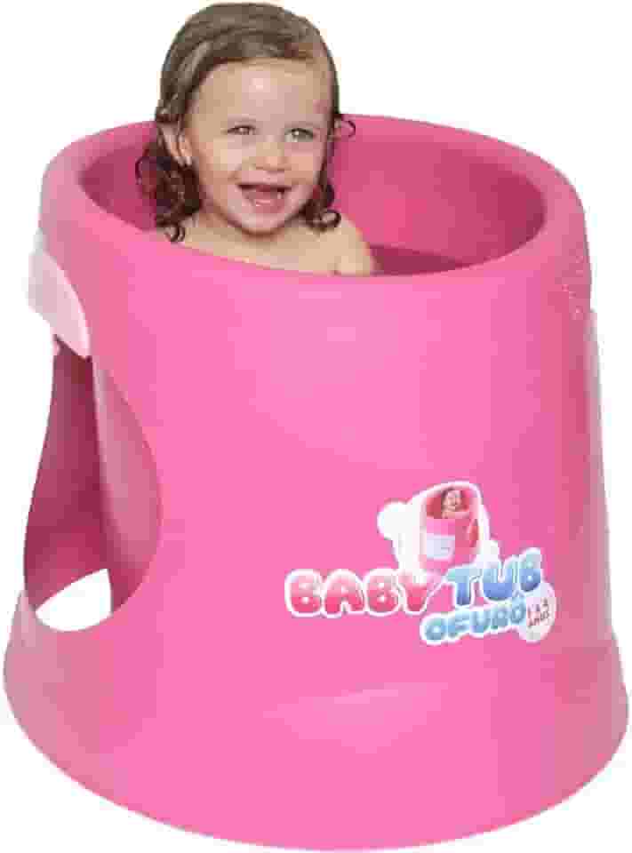 Baby Tub Piscina Banheira Ofurô Crianças 1 A 4 Anos Rosa