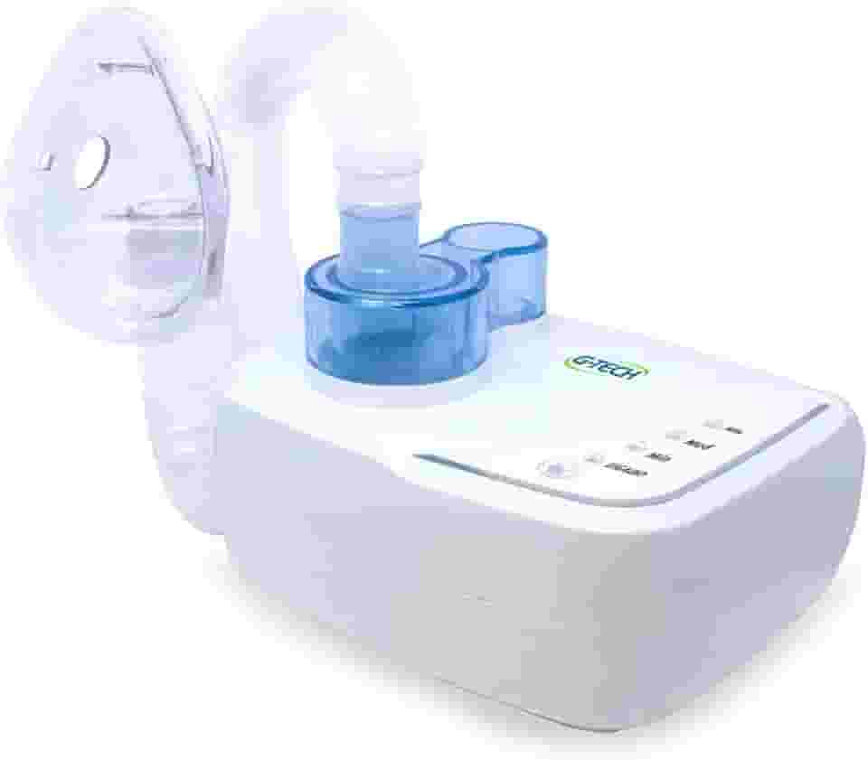 Aparelho Inalador Nebulizador Compressor Ultrassônico Bivolt Silencioso Infantil E Adulto