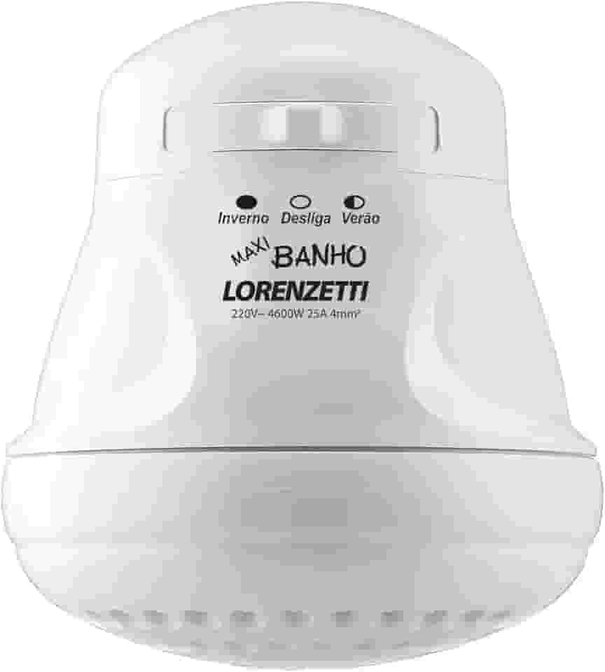 Chuveiro Elétrico Maxi Banho com Cano 5500w 110v Branco