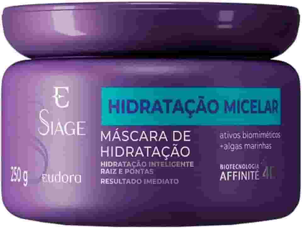 Eudora Siàge Hidratação Micelar Máscara Capilar 250g