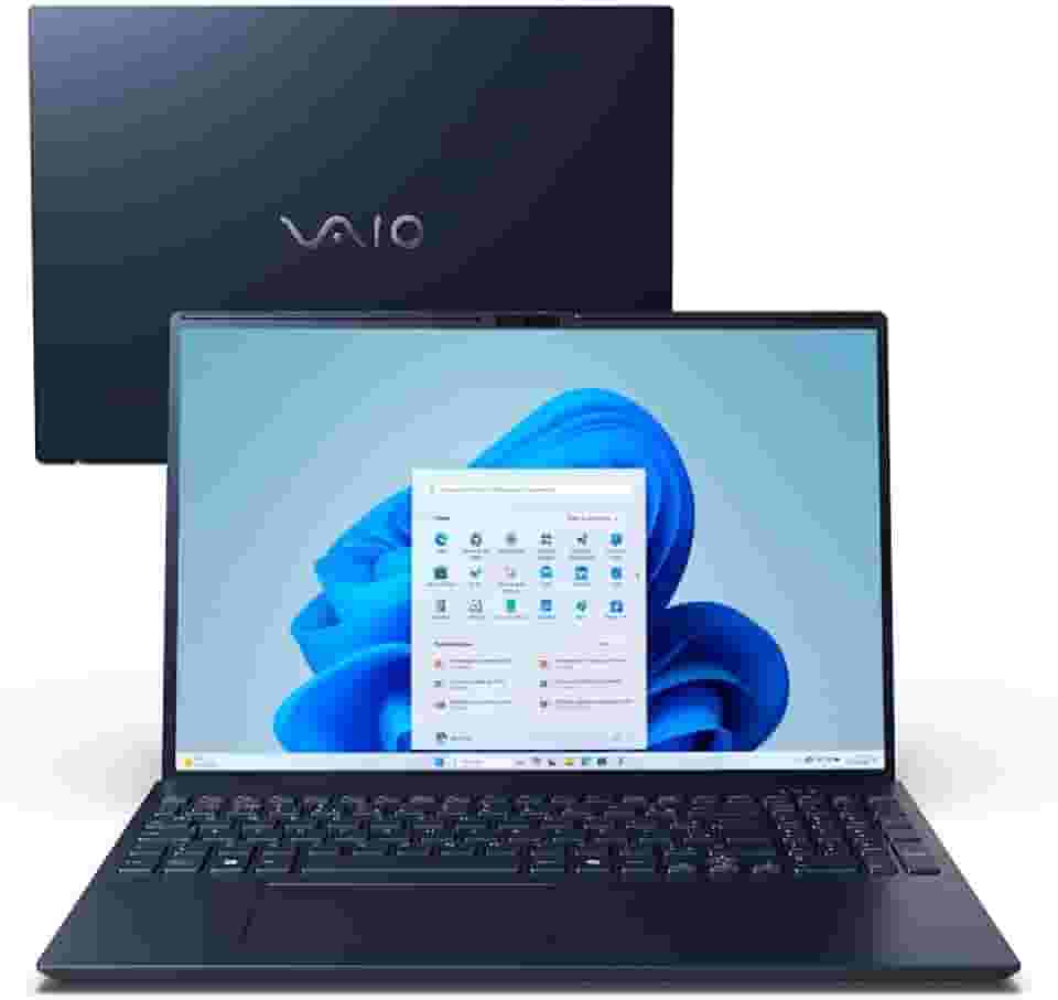 Notebook VAIO FE16 Intel Core i5-1334U Windows 11 Home 16GB RAM total 512GB SSD Tela 16" IPS WUXGA Antireflexo - Cinza Grafite - VJFE62F11X-B0321H