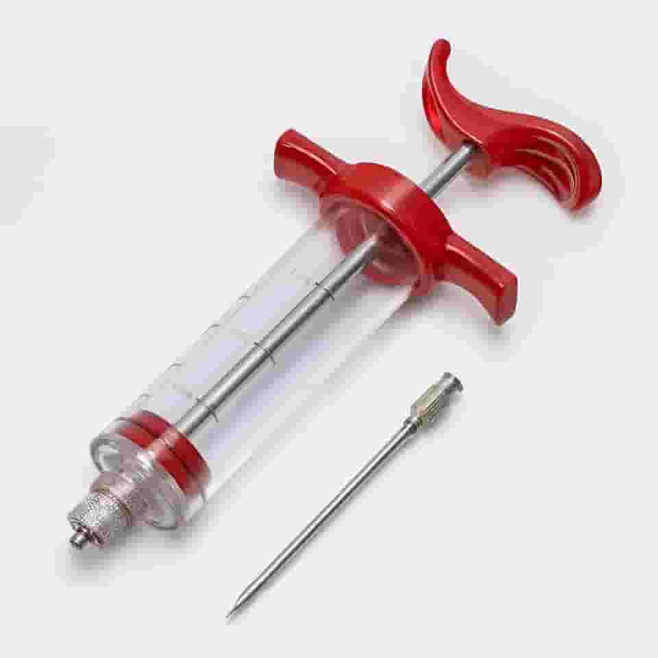 Seringa Culinária Injetor de Recheio E Temperos para Carne Frango Costela Carneiro