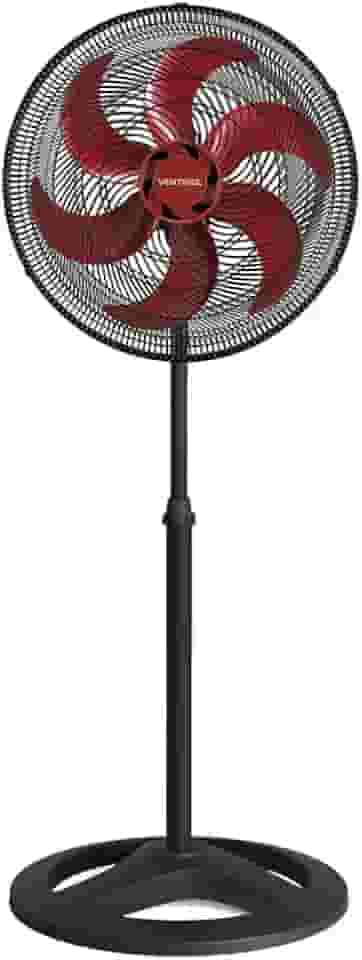 Ventisol Ventilador de Coluna Oscilante, Turbo 6 Pás Premium, Vermelho, 50cm, 220V