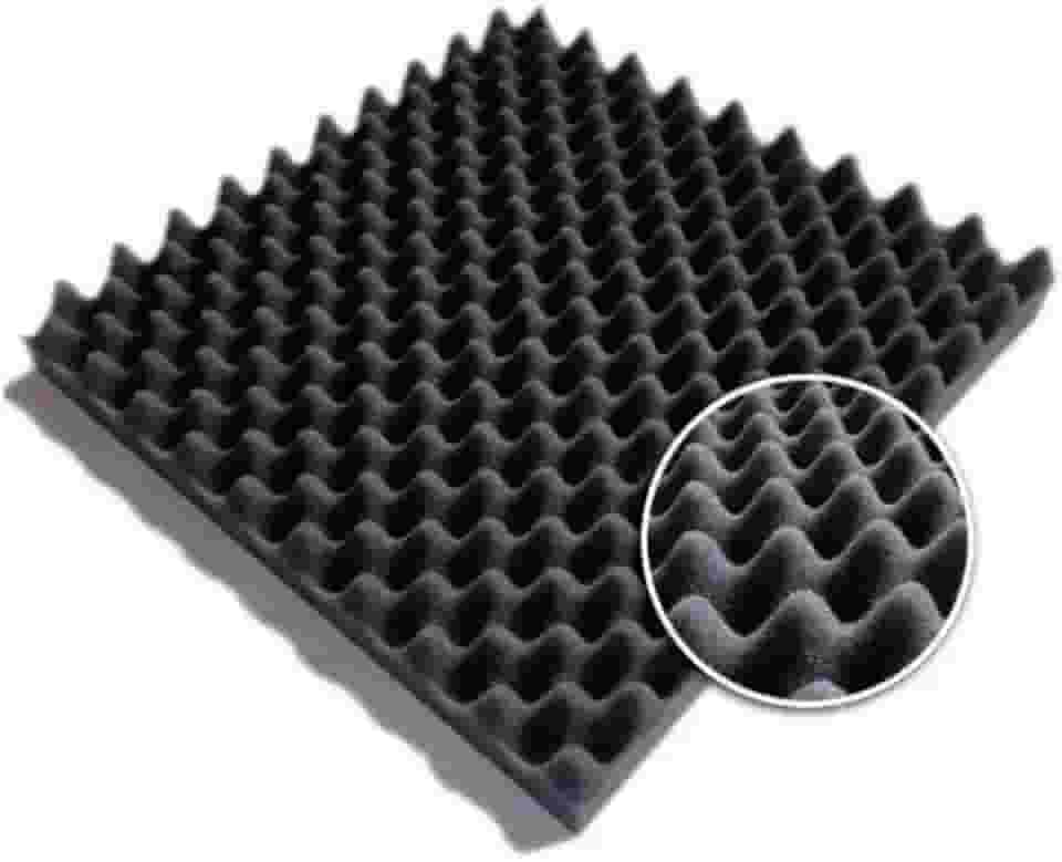 Kit com 10 placas Acústicas - 50x50x2cm - Anti chama