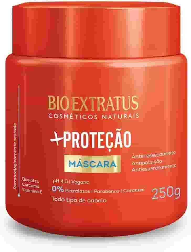 Máscara Bio Extratus +Proteção 250g – Hidratação Profunda, Antipoluição e Brilho Imediato