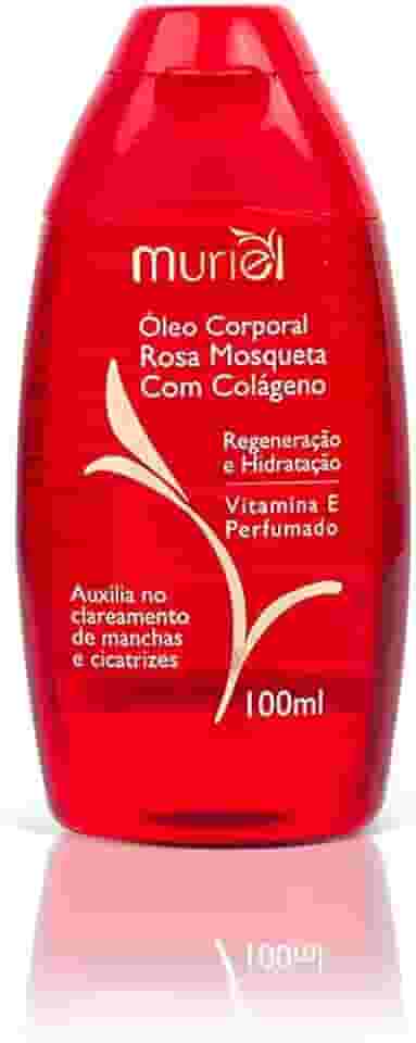 Óleo Corporal Rosa Mosqueta Com Colageno Muriel - 100ml