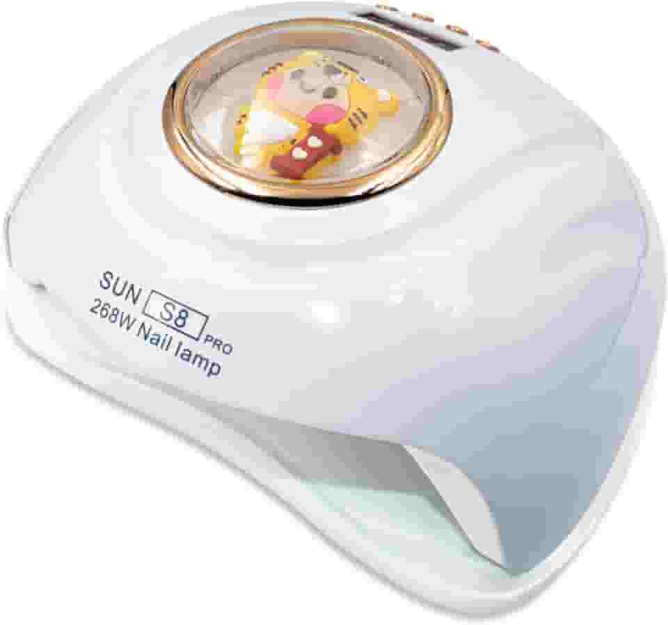 Cabine Estufa SUN S8 PRO LED UV 268W Unha Gel Acrigel Top Coat 57 LEDs Profissional Bivolt
