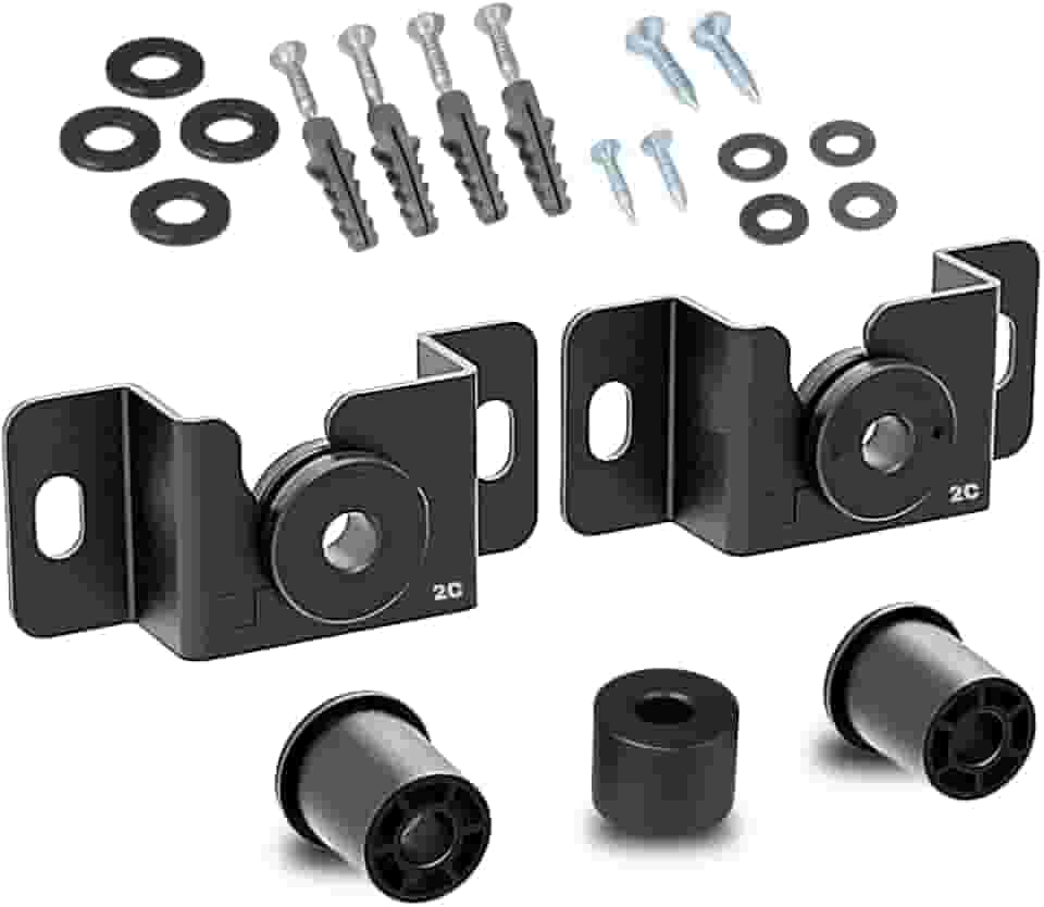 Suporte para TV de 13" a 70" Fixo de Parede Universal em Aço Reforçado, Suporta até 100kg Padrão VESA de 75x75 a 800x400mm - Qualidade PREMIUM