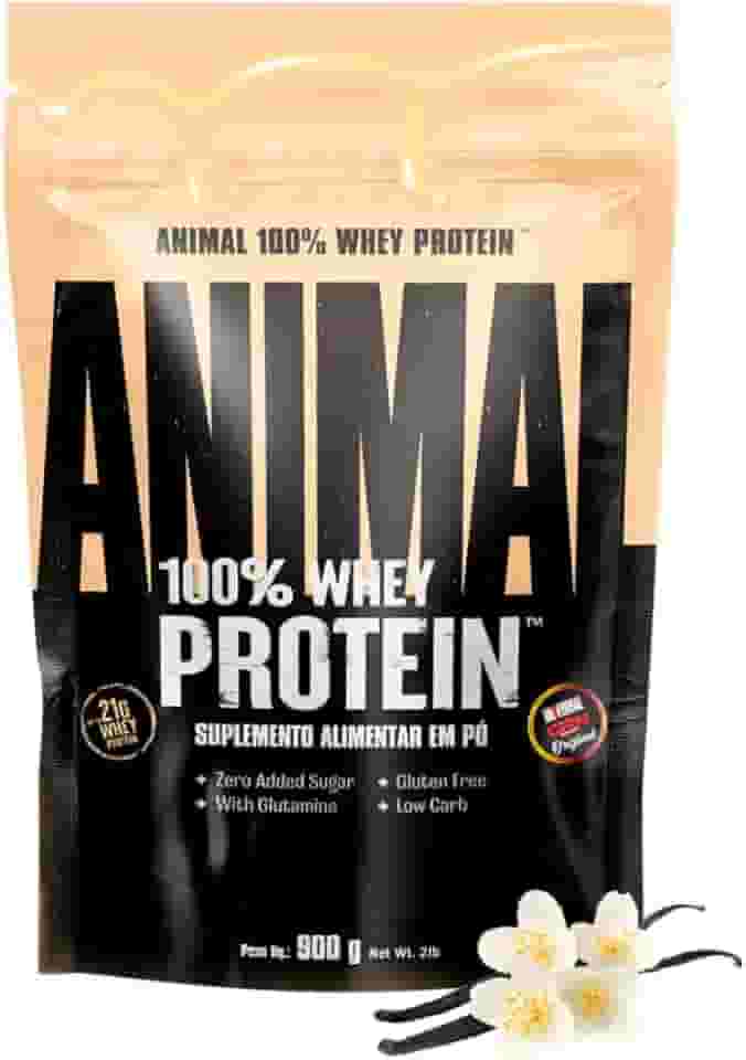 Whey Protein Animal 100% Whey 900g - Universal Nutrition (Baunilha)