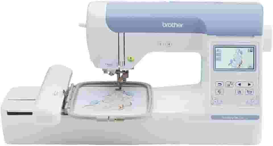 BROTHER Maquina De Bordar PE810L - Azul - Metal - 38x46x38 cm