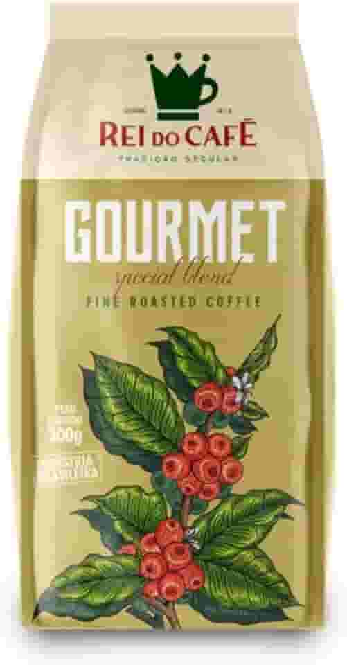 Café Em Grãos Gourmet Torrado 500g REI DO CAFE 100% Arábica Alta Mogiana Cafeteria Tradicional de Santos