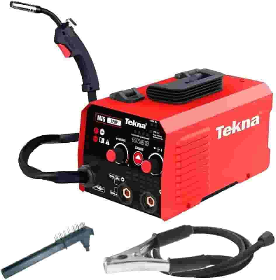 Máquina de Solda Tekna TW130I-MIGMMA 220V | MIG/MMA, 120A, Leve e Portátil, Para Arame sem Gás até 1kg