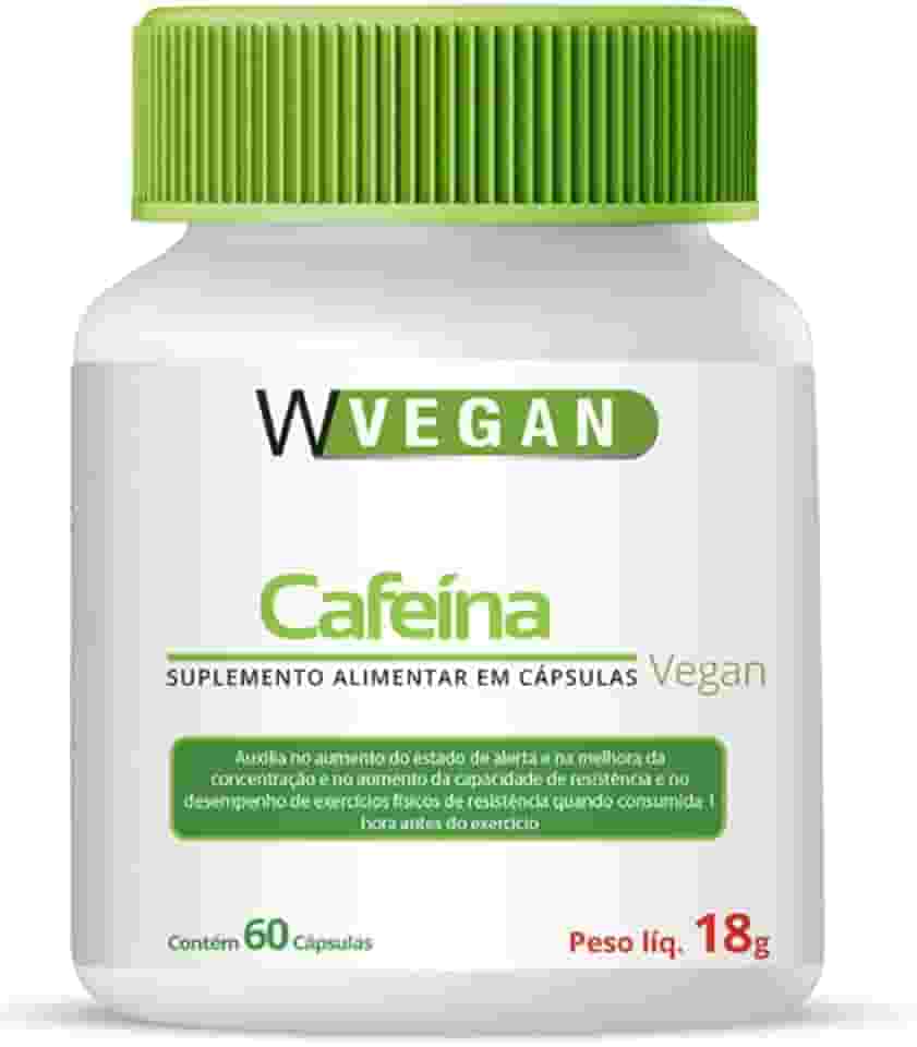 W Vegan Cafeina 200Mg 60 Capsulas Wvegan