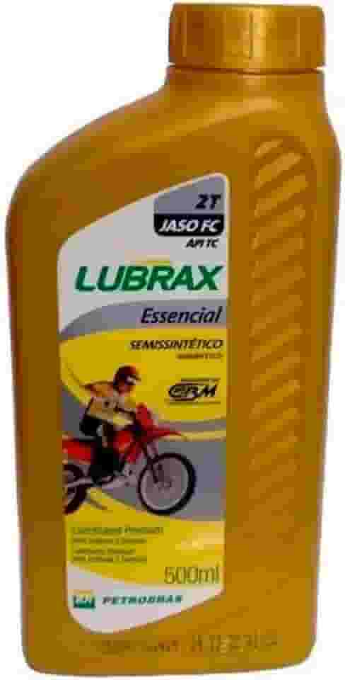 Oleo De Moto Lubrax Essencial 2 Tempos Semi Sintetico 500ml