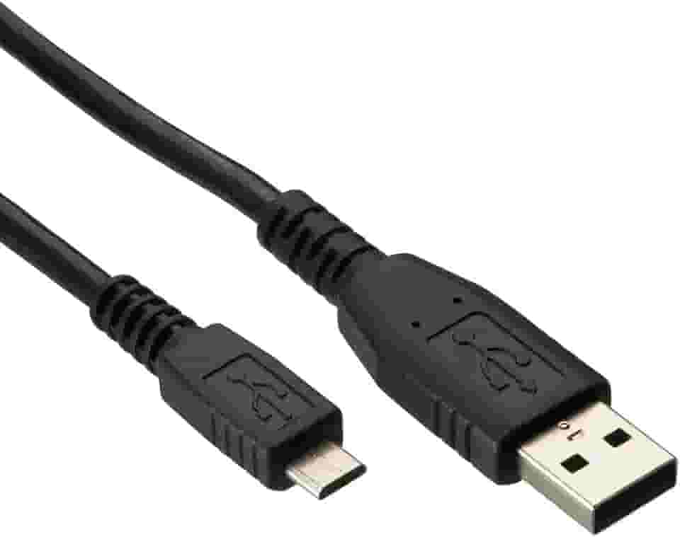 Cabo PC-USB3004 Preto - USB para Micro USB 2.0 3 Metros, Taxa de Transferência até 480 Mbps