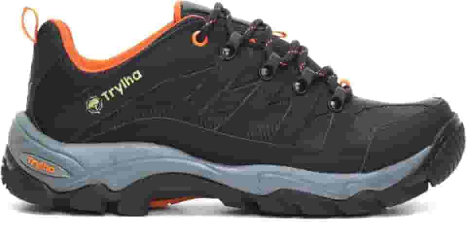 Tênis Masculino Crestwood para Hiking, Couro Impermeável, Palmilha em Gel waterproof