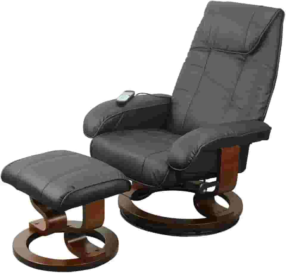 Poltrona de Massagem e Aquecimento Reclinável Elétrica Louisiana Bivolt - Tpmrcpd