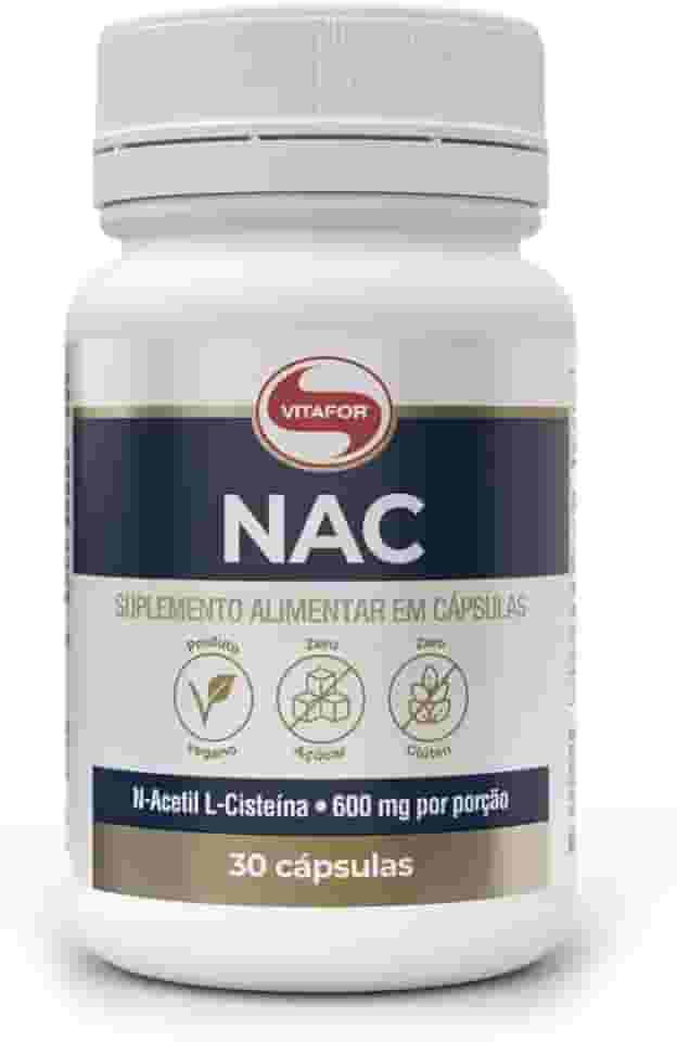NAC N-Acetil L-Cisteína 600mg (30 caps), Único