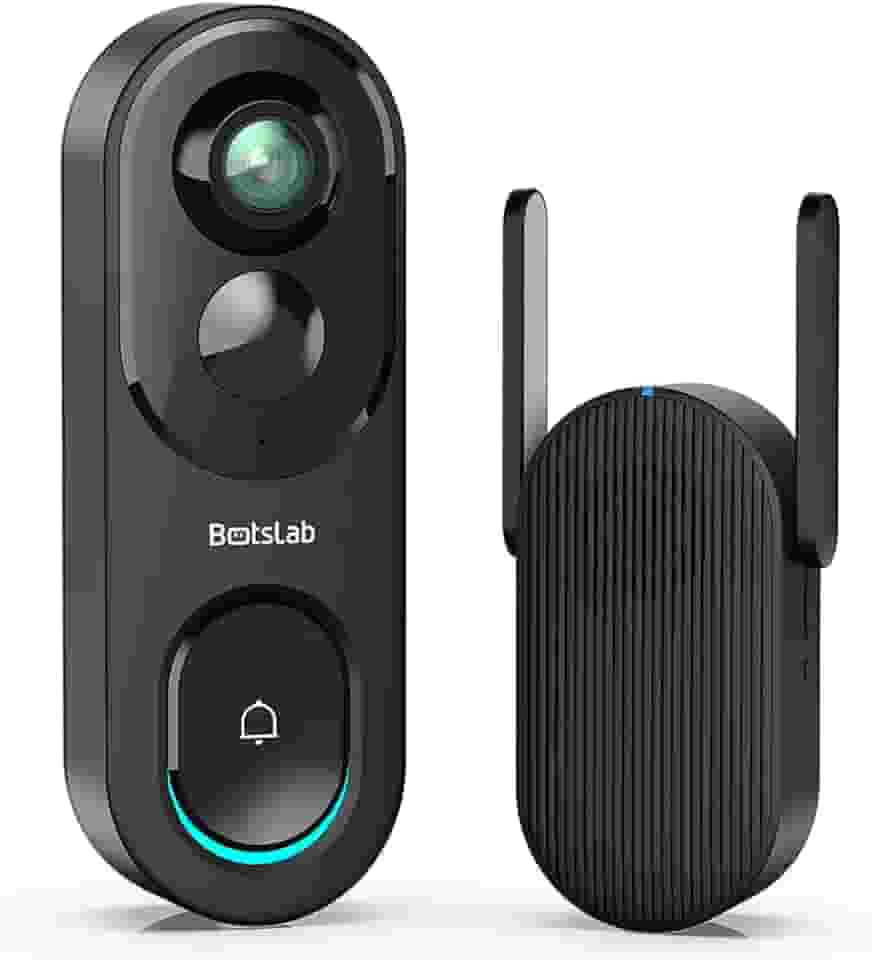 Video Doorbell R810 Full HD 1080p – Campainha Inteligente com Câmera Wi-Fi, Visão Noturna, Áudio Bidirecional e Detecção de Movimento. Segurança Residencial com Acesso Remoto.
