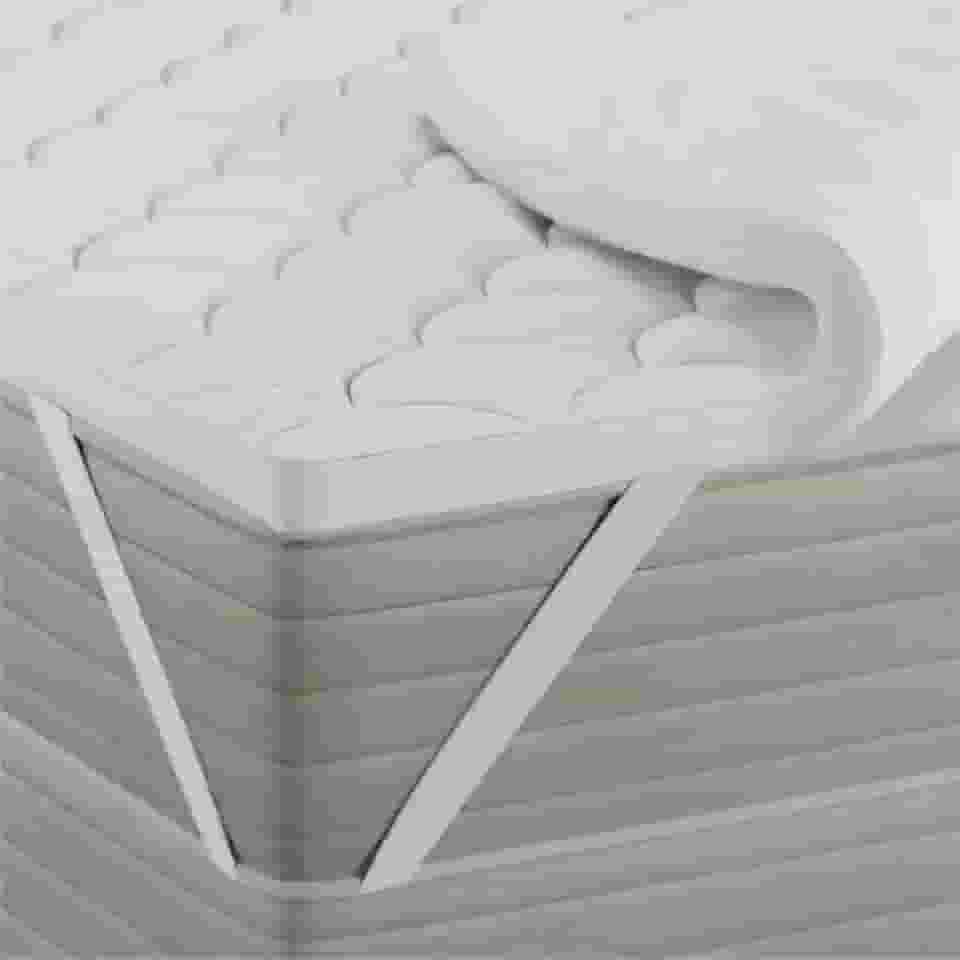 Pillow Top Ortobom Solteiro Casal Queen King Percal 200 Fios 100% Algodão (Casal)