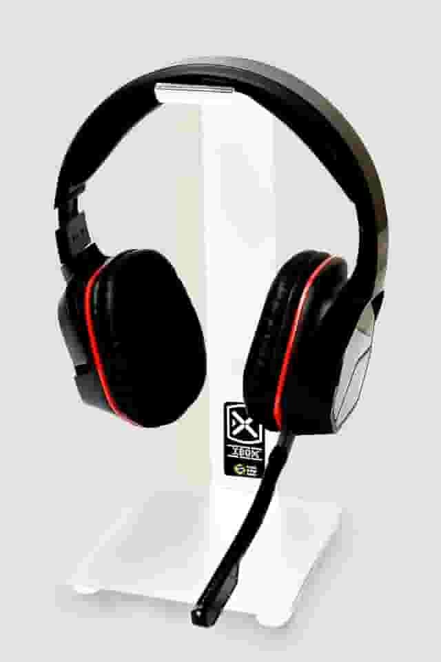 Suporte Para Fone De Ouvido Headset Gamer Para Mesa Ibox (Branco)