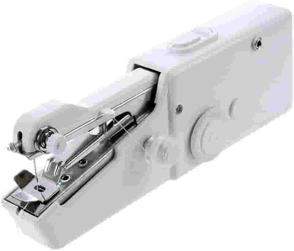Maquina De Costura Portatil Mini Eletrica Manual A Pilha