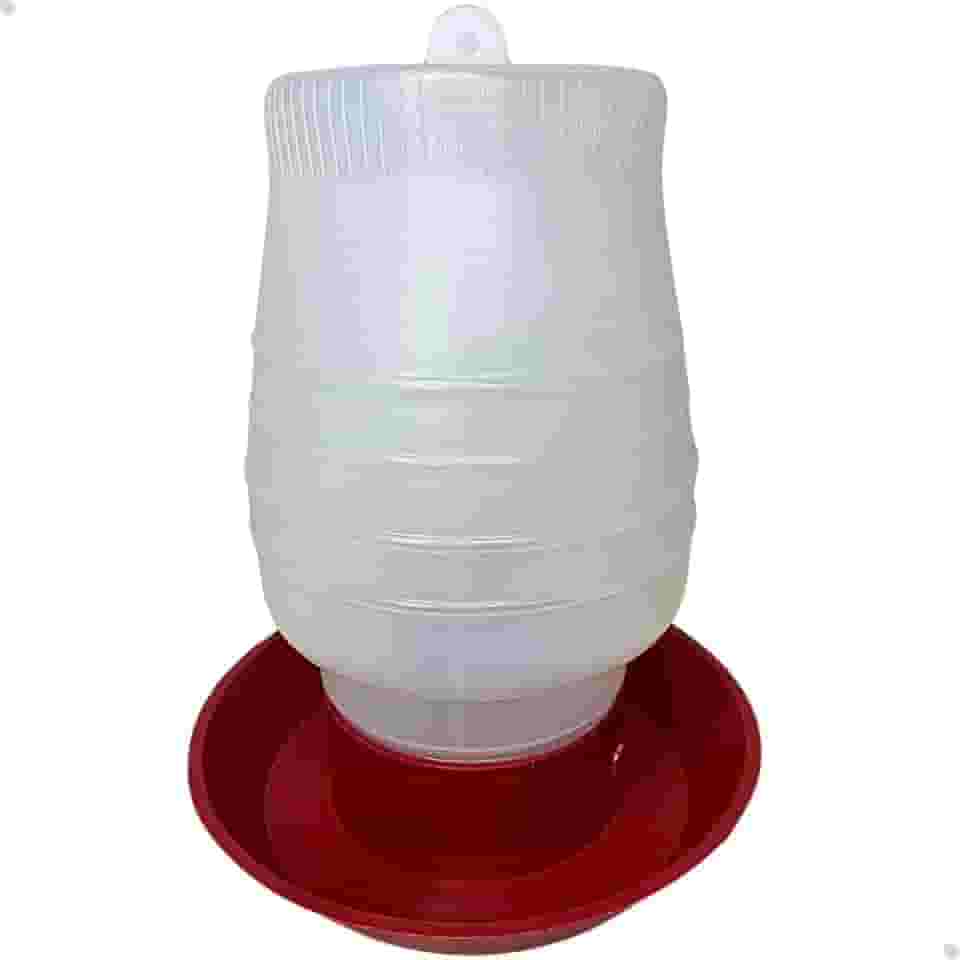 Bebedouro Automático Para Aves 2 Litros Galinhas Pintinhos Codornas Frangos Bebedor Pendurável Ave