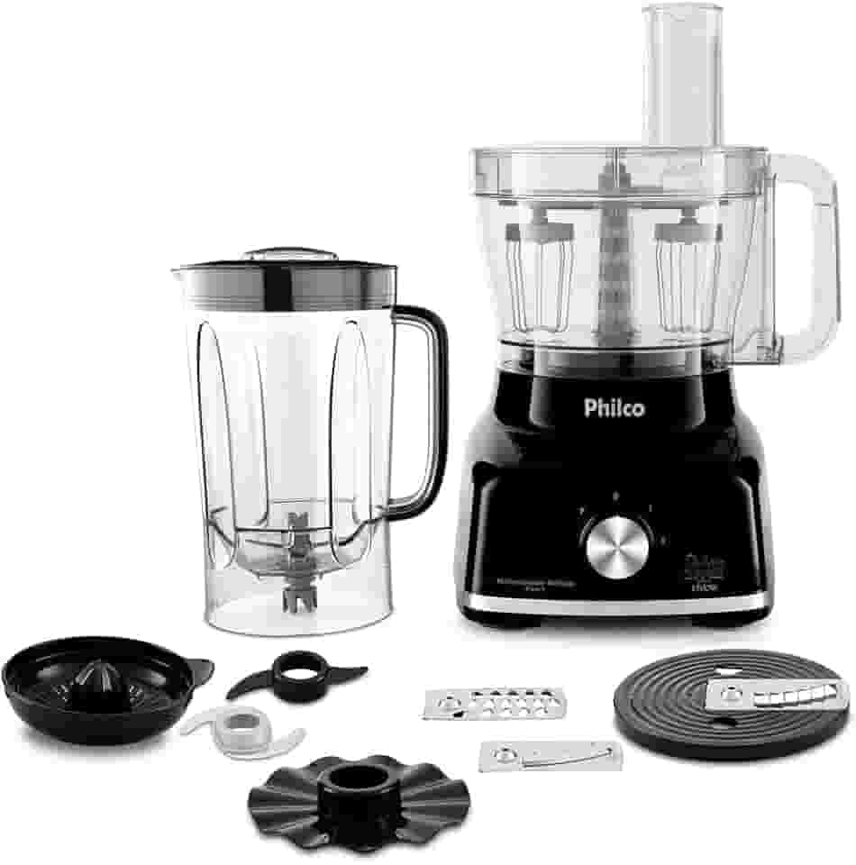 Multiprocessador, Pmp1600p, 1700W, Preto, 127v, Philco