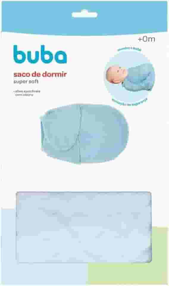 Buba Saco De Dormir Baby Super Soft Azul