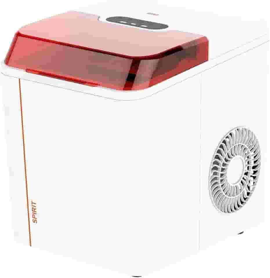 Máquina de Gelo Spirit 12kg Branco e Laranja Smg1 110v