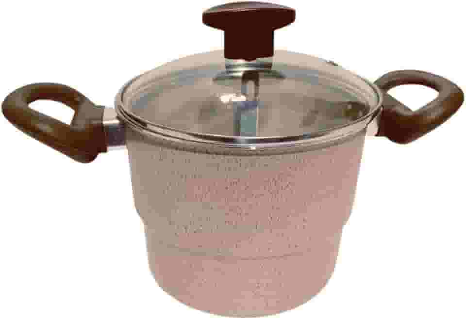 Cuscuzeira Crema 16 cm 2,6 Litros Tampa de Vidro