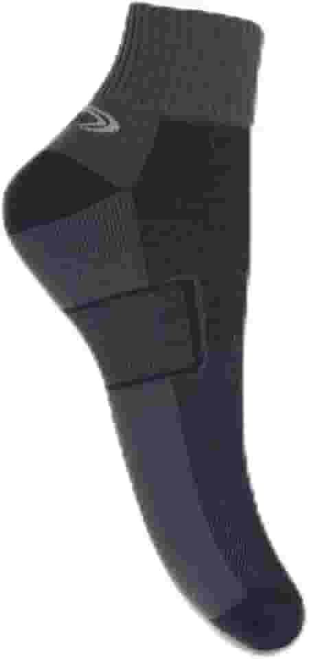 Meia de Compressão Esportiva com Ventilação Treino CrossFit Bike Pés Secos e Sem Odor Anti Bolha Conforto e Performance Masculina Tam 39 a 43