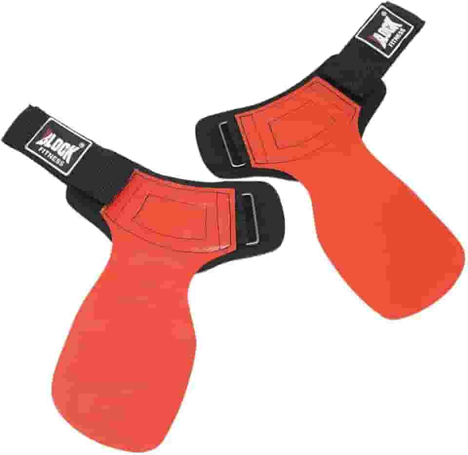 Crossfit Hand Grip Laranja Luva Competition Confortável