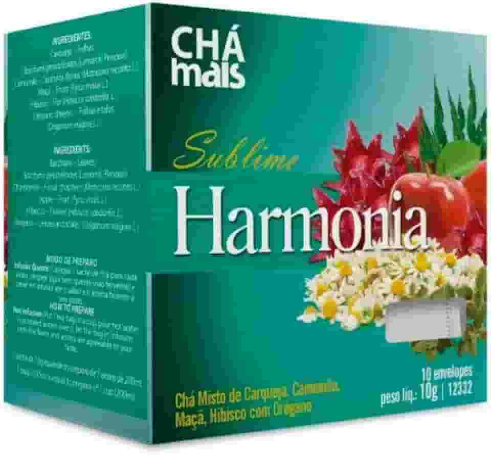 Sublime Harmonia Chá Misto De Camomila, Carqueja, Chicória, Hibisco Com Orégano, ClinicMais