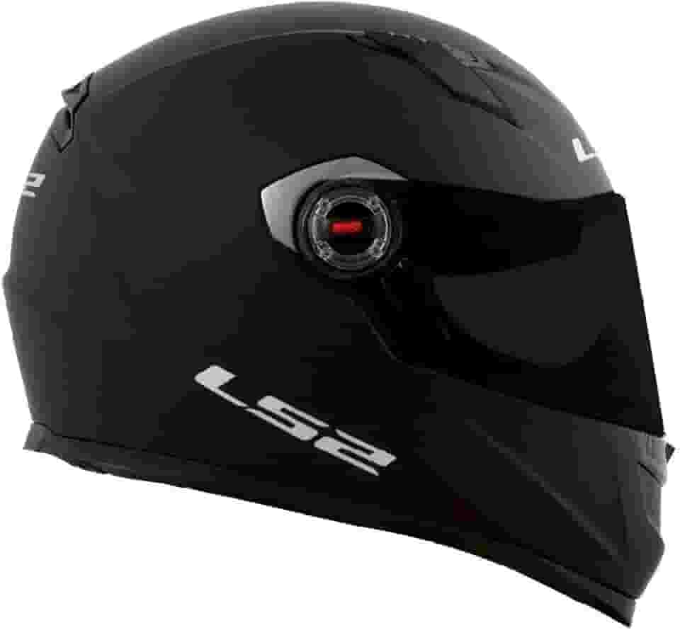 Capacete Ls2 Ff358 Monocolor Preto Fosco 60/L