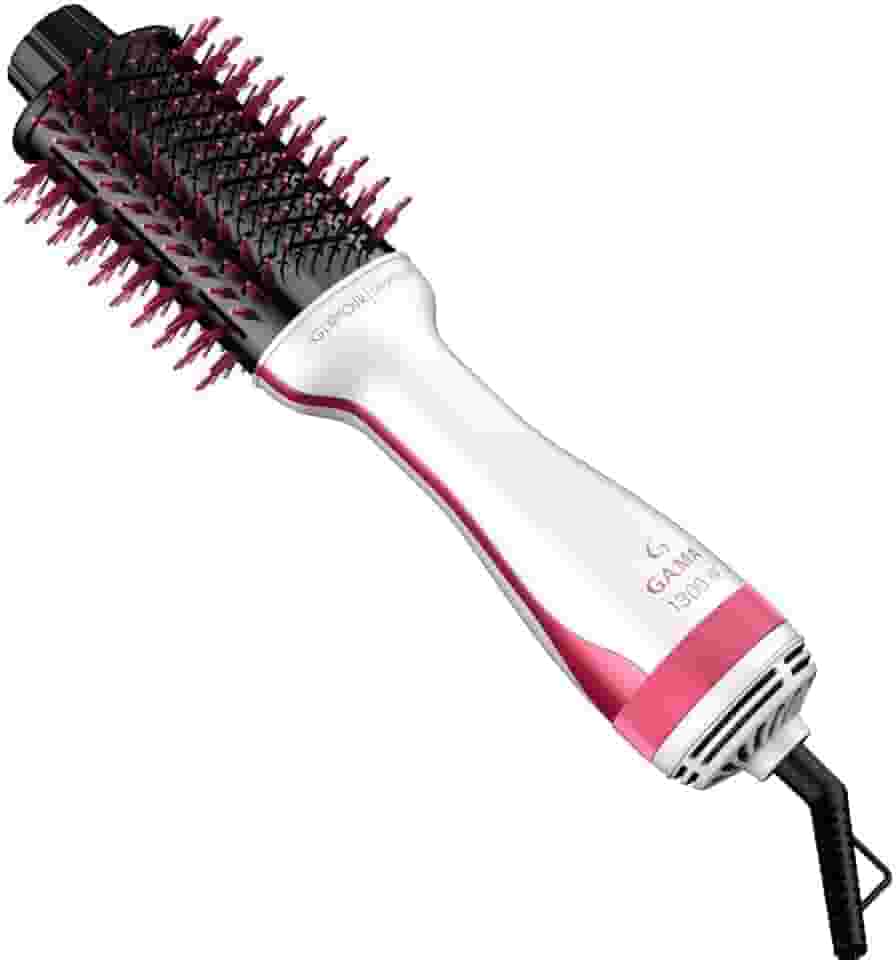 GA.MA Italy Escova Secadora Gama Glamour Pink Brush 1300W - 127V