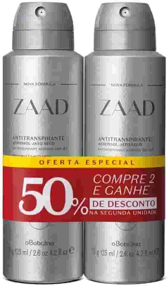 Kit Desodorante Antitranspirante Zaad (2 unidades) O Boticario