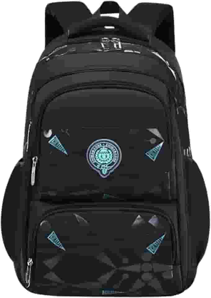 Mochila Masculina Bolsa Escolar Infantil Meninos Grande Espaço Lápis Fichario Notebook