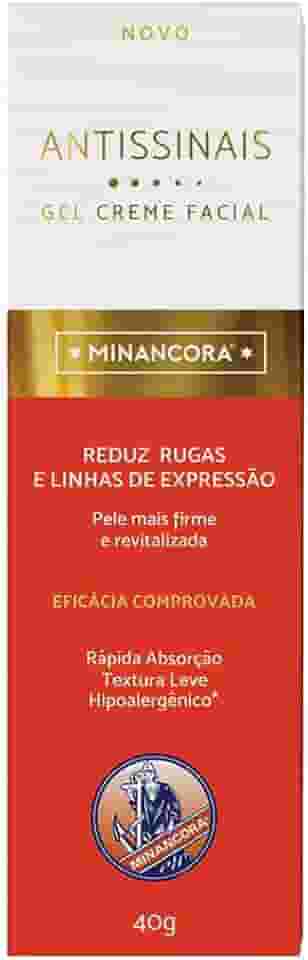 Minancora Antissinais Gel Creme Facial 40g