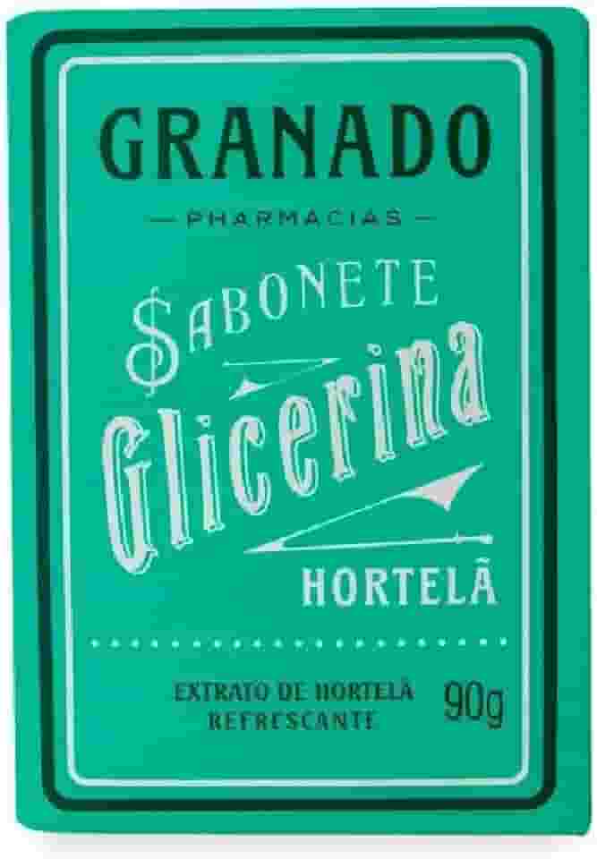 Granado Sabonete Glicerina, Hortelã, 90g