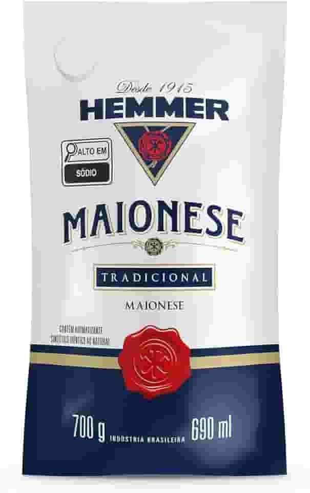 Hemmer Maionese Tradicional Sache Hemmer700G