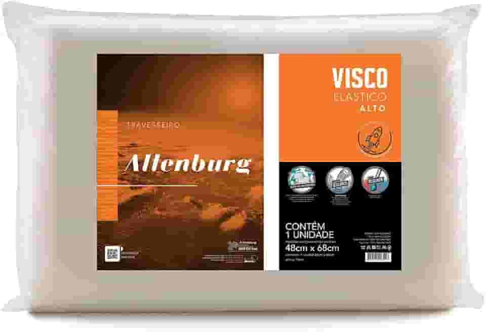 Travesseiro Nasasoft Alto - 48cm x 68cm - Marfim