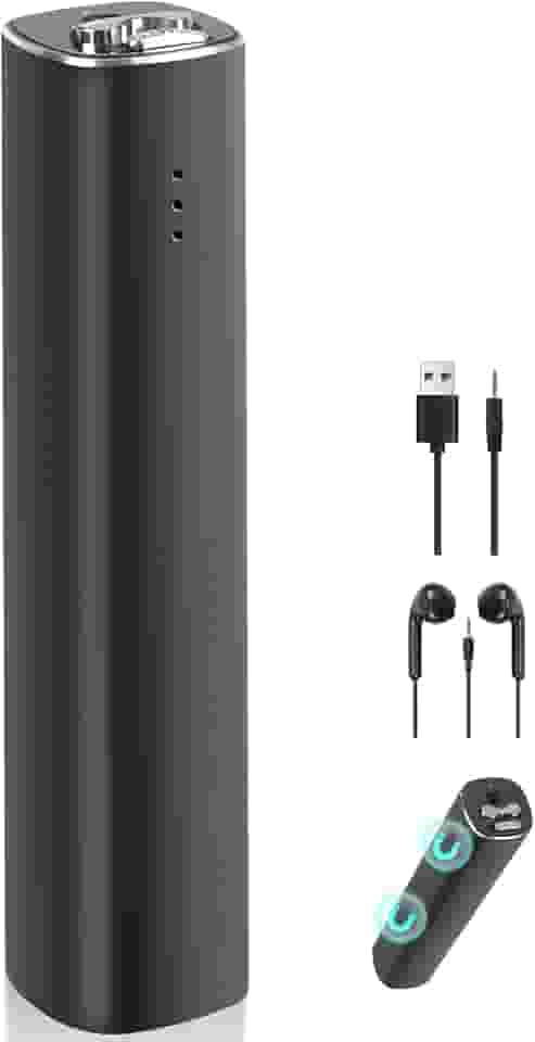 Mini Gravador, Leitor de Mp3 Com Função de Gravação, Leitor de Música Portátil Com Função de Gravação Digital E Memória de 32 GB, 3800 mah, Pode Ser Usado Como Gravador de Voz